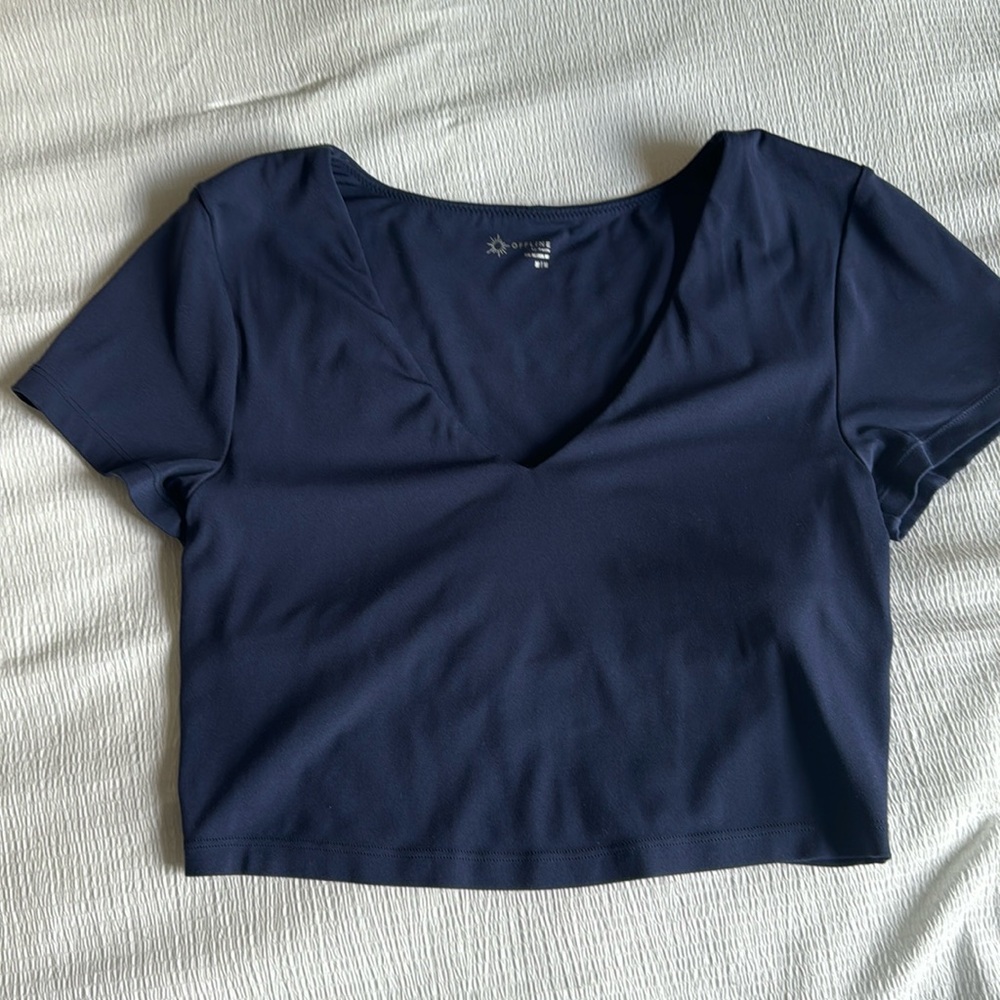 Offline by Aerie Real Me V-Neck T-Shirt